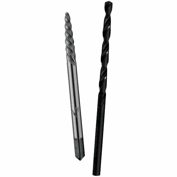 Century Drill Tool Century Drill & Tool #2 Spiral Flute Screw Extractor & Drill Bit Combo 73502